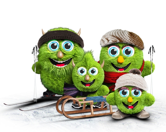 SKIARÉNA JIZERKY MAJÍ NOVÉ MASKOTY