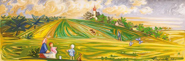 Čapkův obraz se prodal za rekordních 14,1 milionu Kč