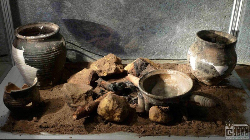 Otisk středověkého hrnčíře