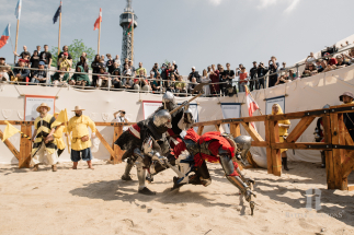 Bojovníci ve středověké zbroji letos opět na Petříně