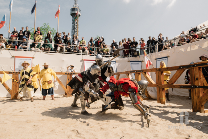 Bojovníci ve středověké zbroji letos opět na Petříně