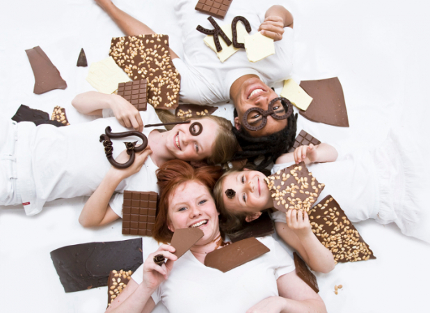 Koupání s ochutnávkou pralinek