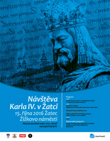 Návštěva Karla IV. v Žatci