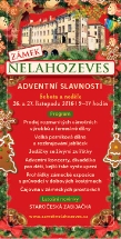 Adventní slavnosti na zámku Nelahozeves