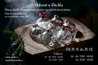 Adventní výprodej u Rückla v Nižboru