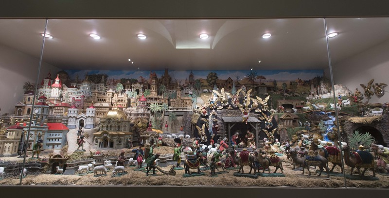 První část svitavského betléma se začne opět pohybovat