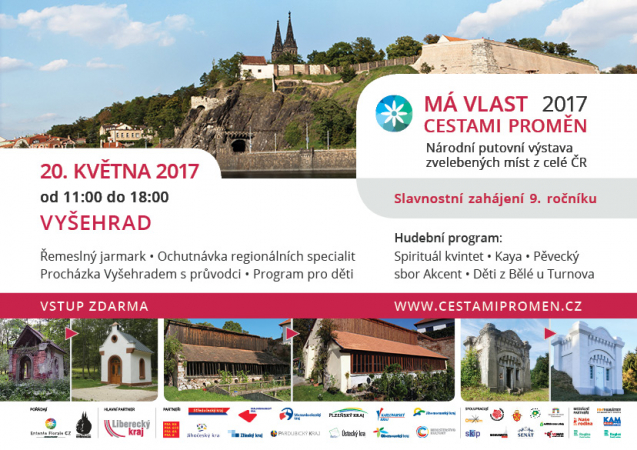Na Vyšehradě opět odstartuje putovní výstava proměn dříve opomíjených míst z celého Česka