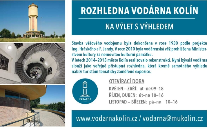 Rozhledna vodárna Kolín