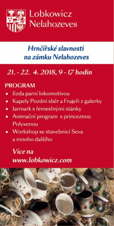 Hrnčířské slavnosti na zámku Nelahozeves