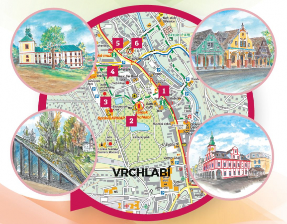 Návštěvnický okruh městem Vrchlabí