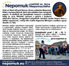 Nepomuk rodiště sv. Jana Nepomuckého