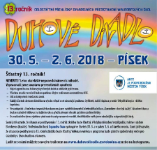 Duhové divadlo Písek 30.5.-2.6.2018