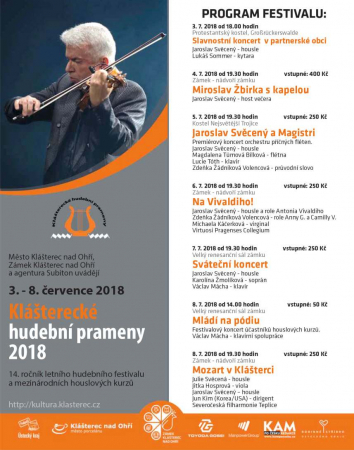 Klášterecké hudební prameny 2018