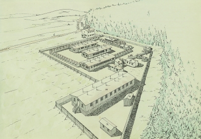 Plán tábora v Letech