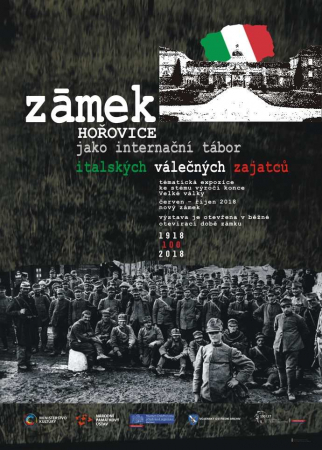 Zámek Hořovice jako internační tábor italských válečných zajatců