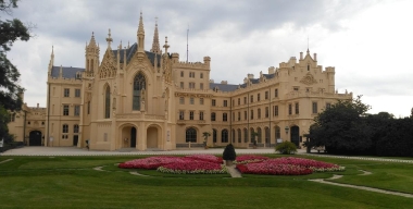 Das prächtige Schloss Lednice