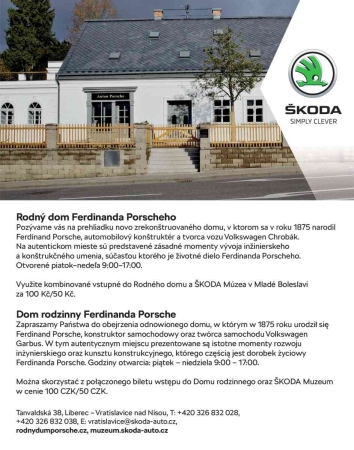 Rodný dom Ferdinanda Porscheho