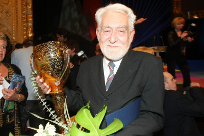 Ilja Racek s Cenou Thálie v roce 2007