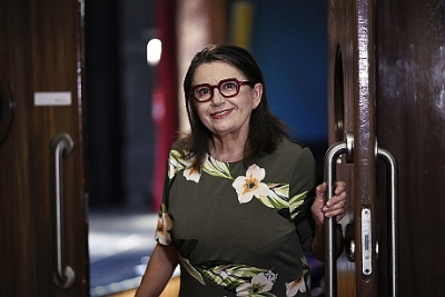 Zuzana Kronerová v divadle MANA, foto Alena Hrbková