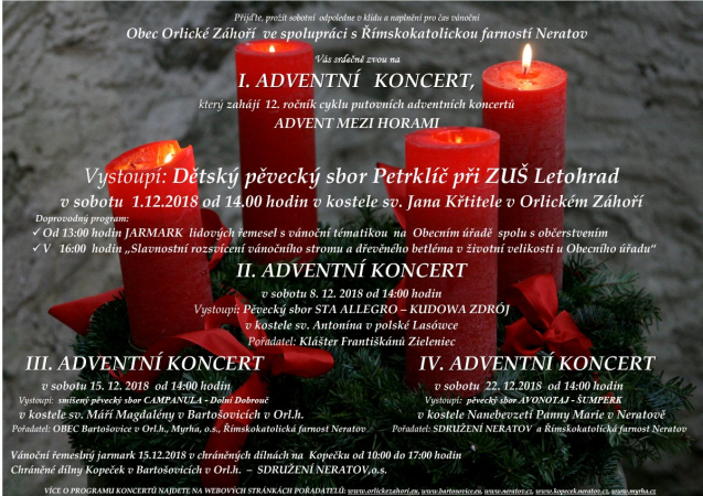 Advent mezi horami 2018
