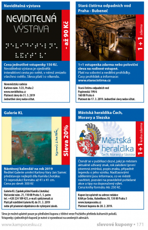 Slevové kupony - únor 2019