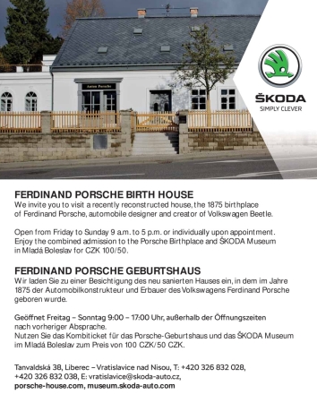 Ferdinand Porsche Geburtshaus