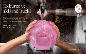 Exkurze ve sklárně Rückl