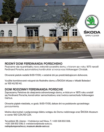 Rodný dom Ferdinanda Porscheho