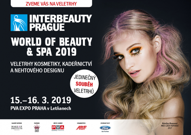 Vyhrajte vstupenky na INTERBEAUTY PRAGUE a WORLD OF BEAUTY & SPA