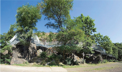 Unikátní lávka na cyklostezce od Ing. arch. Brandy v Kadani