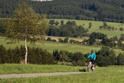 Cyklovýlet krajinou České Kanady