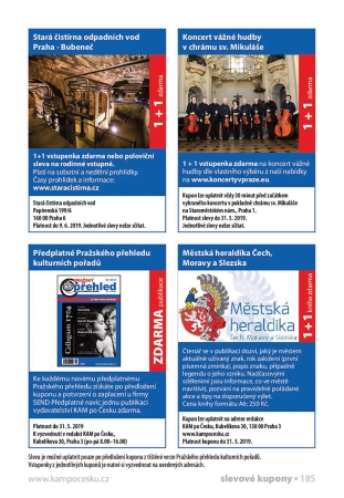 Slevové kupony - květen 2019