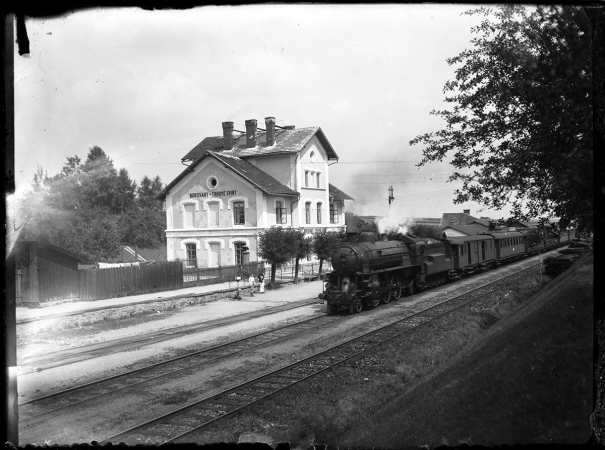 Vlakem z Borovan tam a zpátky