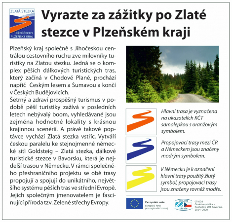 Vyrazte za zážitky po Zlaté stezce v Plzeňském kraji
