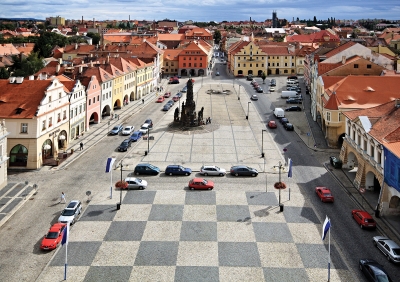 Náměstí Svobody v Žatci

