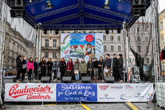 Třicet tisíc Rakušanů získalo v Linci Jihočeské srdce