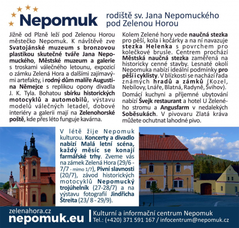 Nepomuk pod Zelenou Horou