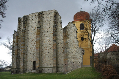 Detail torza chrámu