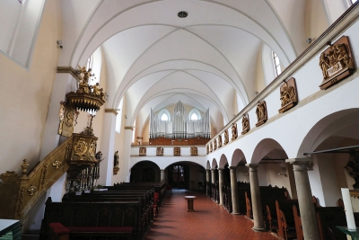 Křížová cesta Břetislava Kafky a varhany, z roku 1953