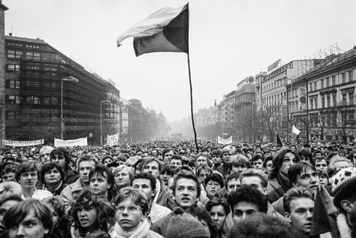 Vladimír Birgus, Praha 1989, foto: archiv V. Birguse