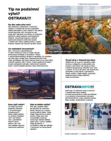 Tip na podzimní výlet? OSTRAVA!!!
