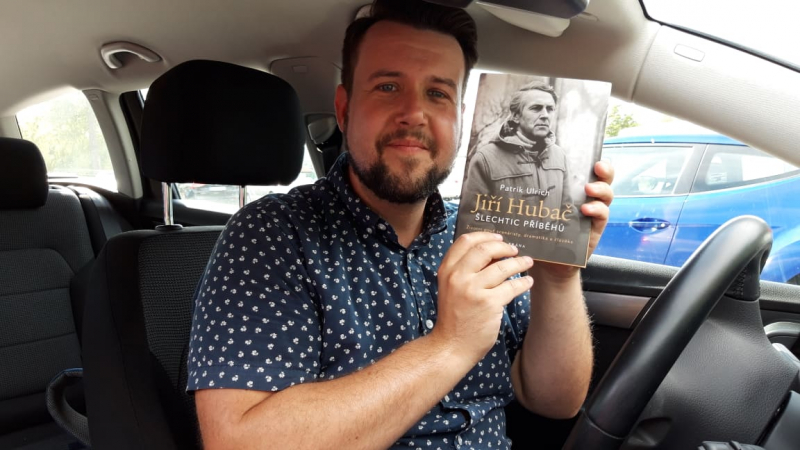 Filmař Patrik Ulrich na cestách se svou knižní prvotinou Jiří Hubač: Šlechtic příběhů