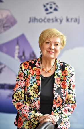 Mgr. Ivana Stráská, hejtmanka Jihočeského kraje