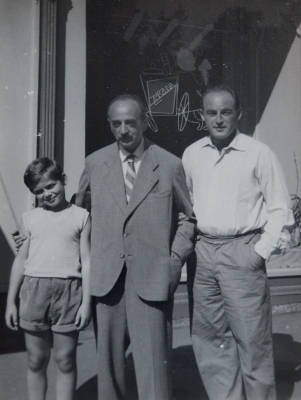 Traja Ledečáci (zľava MUDr. Jan Ledeč, MUDr. Josef Ledeč, 
MUDr. Jiří Ledeč)
