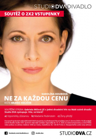 Soutěž Studio DVA divadlo
