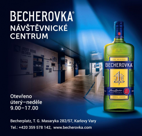 Becherovka - návštěvnické centrum