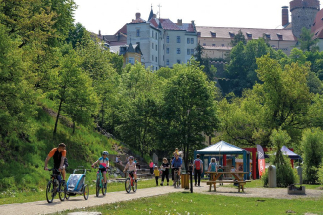 Táborskem na kole