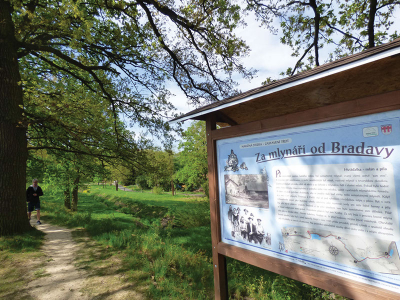 Naučná stezka Za mlynáři od Bradavy