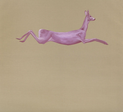 Tomáš Císařovský, Srna, 2012, olej – plátno, 200 x 220 cm