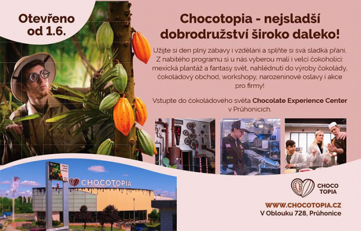 Chocotopia - nejsladší dobrodružství široko daleko!